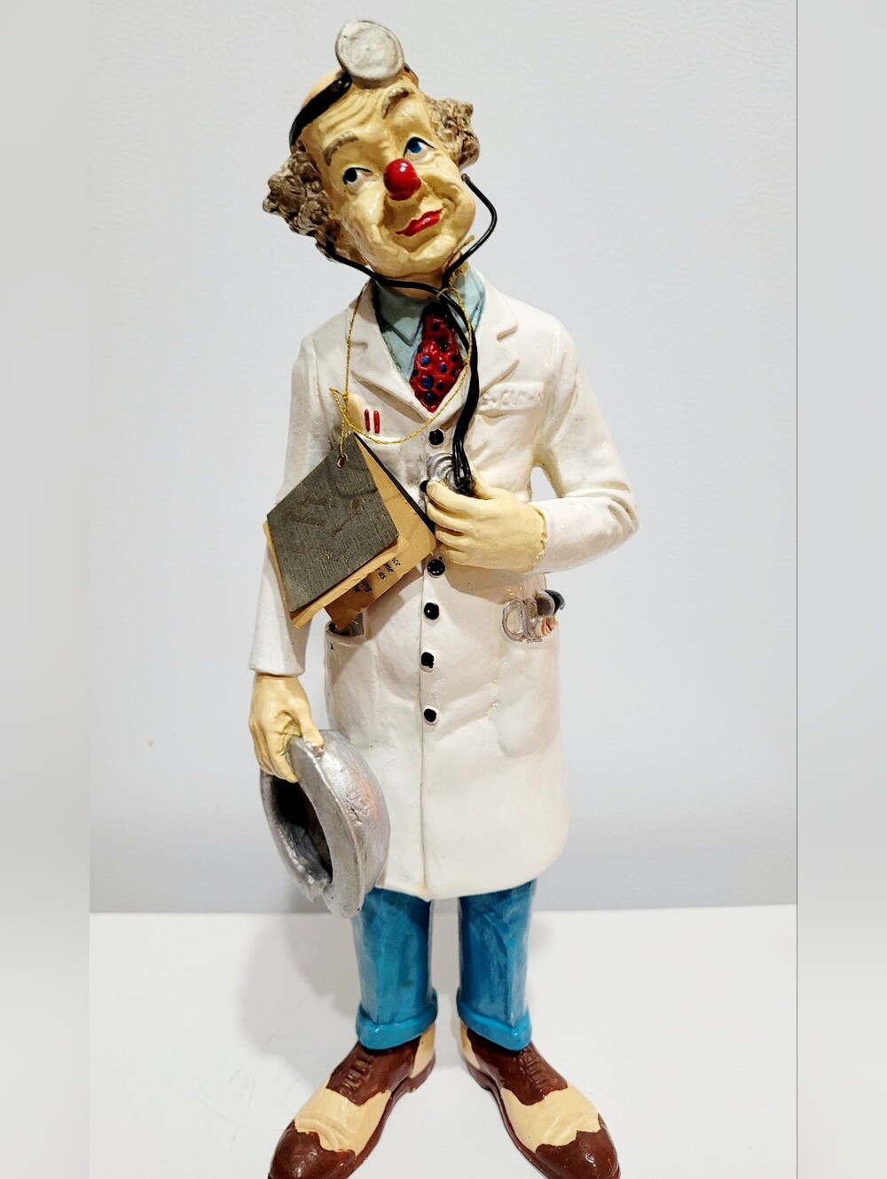 Judi's Pastime Clown Doctor Figurine ICU Intensive Clown Unit Berco Canada
